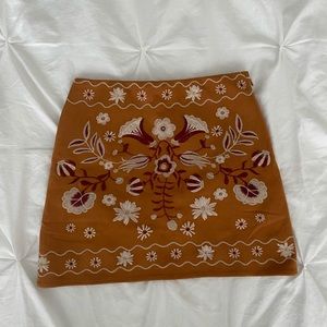 Francesca’s miniskirt